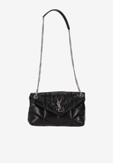 Saint Laurent Loulou Puffer Shoulder Bag Black 5774761EL00_1000