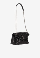 Saint Laurent Loulou Puffer Shoulder Bag Black 5774761EL00_1000