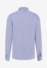 Aspesi Long-Sleeved Shirt Light Blue S6ACE65D01185070_Blue_54417958
