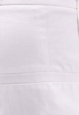 ALYSI Straight-Leg Tailored Pants White 116128P6015BI_White_54417943