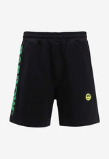 Barrow Logo Casual Shorts Black S6BWUABE004110_Black_54418043