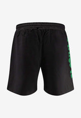 Barrow Logo Casual Shorts Black S6BWUABE004110_Black_54418043