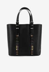 Valentino Rockstud Leather Tote Bag Black 8Y2B0S84ZGS0NO_Black_42176879