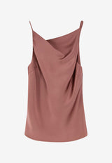 ALYSI Sleeveless Draped Top Pink 116292P6221BLUSH_Pink_54417915