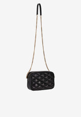 Saint Laurent Quilted Leather Shoulder Bag Black 8414391EL07_1000