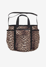 P.A.R.O.S.H Pupil Leopard Print Tote Bag Brown D050691PUPIL_808