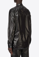 Rick Owens DRKSHDW Larry Long-Sleeved Shirt Black DU01F4287CVS_09