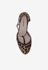 P.A.R.O.S.H 70 Leopard Print Pumps Brown D070285KENSHOE_806
