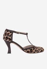 P.A.R.O.S.H 70 Leopard Print Pumps Brown D070285KENSHOE_806