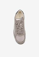 Brunello Cucinelli Low-Top Leather Sneakers Gray MZUKOKA348CYL24_NEBBIA_54420967