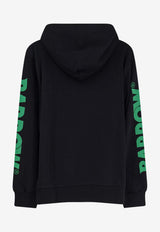 Barrow Logo Print Hooded Sweatshirt Black S6BWUAHS005110_Black_54418044