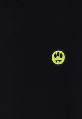 Barrow Logo Print Hooded Sweatshirt Black S6BWUAHS005110_Black_54418044