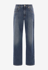 Brunello Cucinelli Contemporary Flared Jeans Blue MA095P4045C9039_AGEDBLUEDENIM_54420940