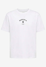 MM6 Maison Margiela Logo Print T-shirt White SH2GC0038M20048101_White_54420917