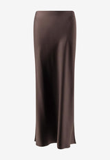 Brunello Cucinelli Silk Maxi Skirt Brown M0H38G3396C2925_Brown_54420928