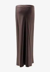 Brunello Cucinelli Silk Maxi Skirt Brown M0H38G3396C2925_Brown_54420928