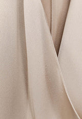 ALYSI Criss Over V-neck Top Beige 116261P6221PTL_Pink_54418058