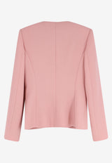 Valentino Wool Crepe Blazer with Bow Pink 8B0CE5209Q0F8U_LIBERTYROSE_42176809