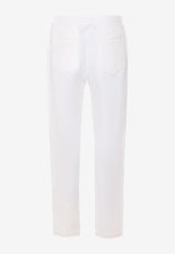 Brunello Cucinelli Elasticated Track Pants White MW8633243GC7220_OFFWHITE_54420842