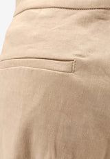 PINKO Jacopone Tailored Flared Pants Beige 104929A34ID41_Beige_44130442