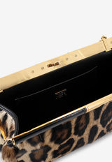 Dolce & Gabbana Marlene Leopard Print Clutch Bag  Brown BB7672A086389738_Brown_40005325