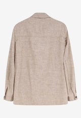 Hugo Boss Corvin Wool-Blend Overshirt Beige 50560865264_Mediumbeige_44130146
