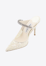 Jimmy Choo Bing 100 Glittered Tulle Pumps White BING100GJDSILVERWHITE_SILVERWHITE_40005248