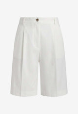 PINKO Byrana Bermuda Shorts White 106594A34IZ05_White_44130393