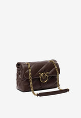PINKO Medium Classic Love Puff Crossbody Bag Bordeaux 100038A0F2R49Q_211a801f-a0ca-4f2e-9cb5-1110e17218bb
