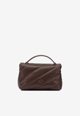 PINKO Medium Classic Love Puff Crossbody Bag Bordeaux 100038A0F2R49Q_211a801f-a0ca-4f2e-9cb5-1110e17218bb