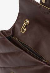 PINKO Medium Classic Love Puff Crossbody Bag Bordeaux 100038A0F2R49Q_211a801f-a0ca-4f2e-9cb5-1110e17218bb