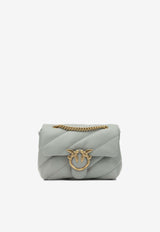 PINKO Love Birds Puff Crossbody Bag Gray 100039A0F2K32Q_2be24195-f8c4-4908-889e-d87c5a7abb67