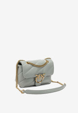 PINKO Love Birds Puff Crossbody Bag Gray 100039A0F2K32Q_2be24195-f8c4-4908-889e-d87c5a7abb67