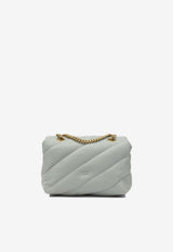 PINKO Love Birds Puff Crossbody Bag Gray 100039A0F2K32Q_2be24195-f8c4-4908-889e-d87c5a7abb67