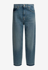 PINKO Balloon-Fit Faded Jeans Blue 103857A341PJF_48f0253f-a2a6-4f47-af8d-a8fcb23e831e