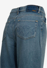 PINKO Balloon-Fit Faded Jeans Blue 103857A341PJF_48f0253f-a2a6-4f47-af8d-a8fcb23e831e