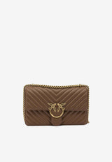 PINKO Medium Love Birds Quilted Crossbody Bag Brown 100941A0GKL17Q_ca782dd9-7669-43d3-9b85-66dbb1319335