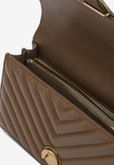 PINKO Small Love Quilted Leather Shoulder Bag Brown 100074A0GKL17Q_460af0ca-0e33-4952-9cb2-e41875f2c5b3