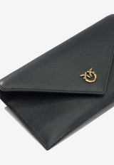PINKO Mini Love Birds Envelope Clutch Bag Black 105347A0F1Z99Q_c98be3c3-525a-4563-8905-5f1ad2e03e56