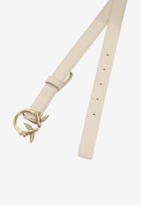 PINKO Love Birds Thin Leather Belt Beige 100143A0F1C50Q_c2fc5f50-0f98-49e6-884f-9a5d8d0e8be1