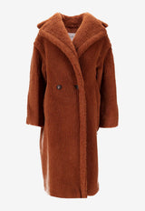 Max Mara Tedgirl Double-Breasted Coat Brown 2521016052600TEDGIRL_011