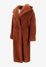 Max Mara Tedgirl Double-Breasted Coat Brown 2521016052600TEDGIRL_011