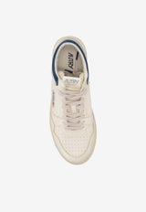Autry Med-Way Leather Sneakers Blue MYMMEK_06