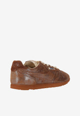 Autry Windspin Metallic Suede  Sneakers Brown WSLWOY_02