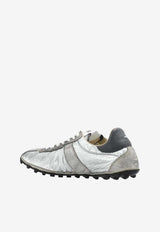Maison Margiela Sprinters Vintage Low-Top Sneakers Silver S58WS0267P7451_HB123