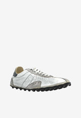 Maison Margiela Sprinters Vintage Low-Top Sneakers Silver S58WS0267P7451_HB123