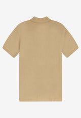 Polo Ralph Lauren Logo Embroidered Polo T-shirt Beige 710536856379_CAFE TAN_48136837