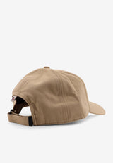Moncler Grenoble Logo Patch Baseball Cap Beige L10973B0000104863207_Sand_53278401
