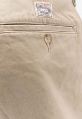 Polo Ralph Lauren Logo Tag Chino Shorts Beige 710B15686001_WASHED RL KHAKI_48136963