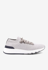 Knit Low-Top Sneakers